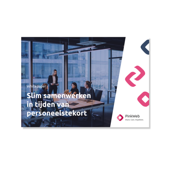 Whitepaper Slim samenwerken in tijden van personeelstekort van Visma PinkWeb