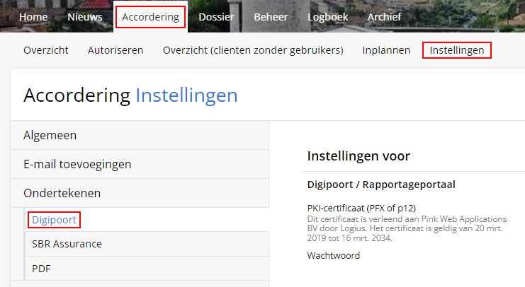 PinkWeb - PKI certificaat verlengen
